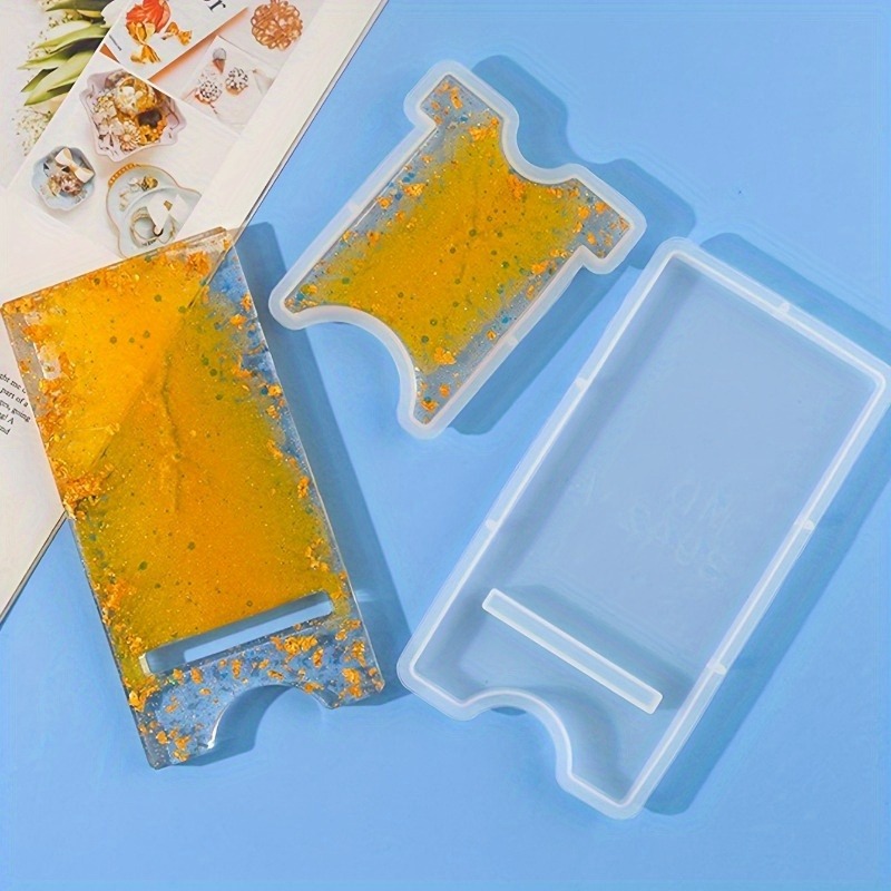 Serving Tray Mold - 1세트 휴대폰 스탠드 레진 몰드 DIY