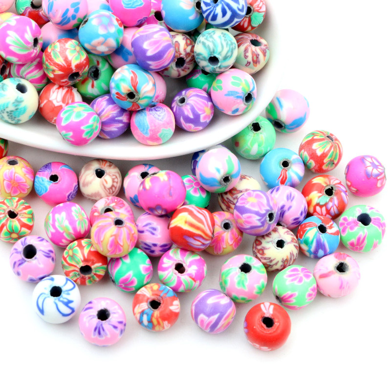 Flower Preservation Resin - 50-100pcs 6 8 10mm 10mm 혼합