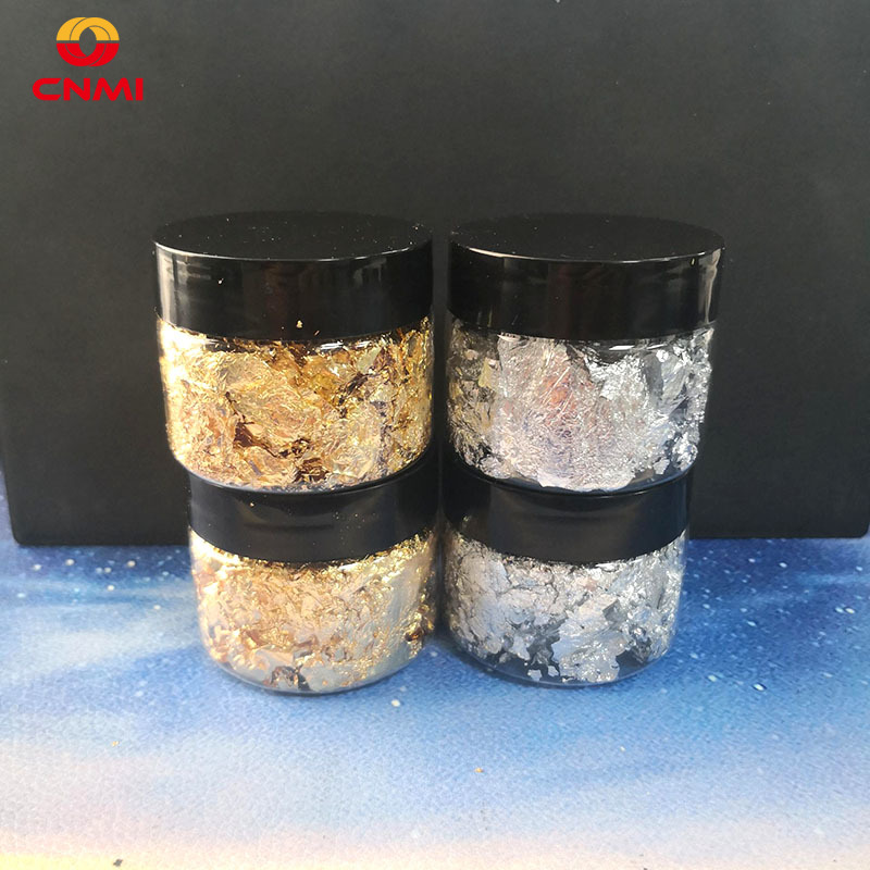 Gold Foil Flakes - DIY 송진 실리콘 몰드 필러, 금박