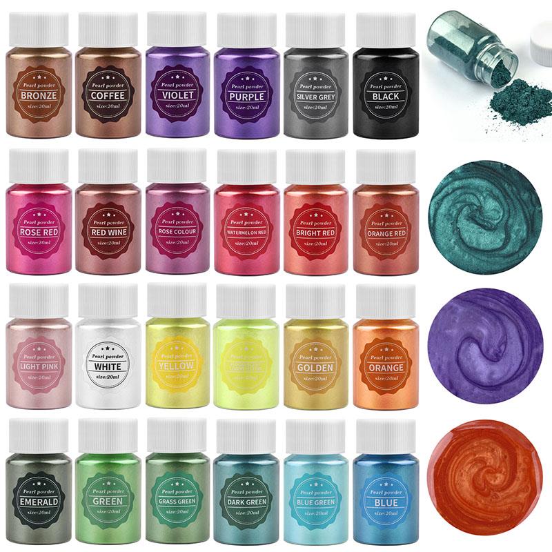 Resin Pigment Set - 10ml 에폭시 수지 안료 필러 진주