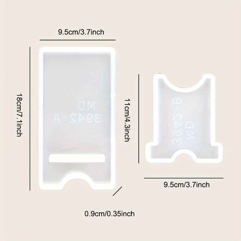 1세트 휴대폰 스탠드 레진 몰드 DIY 공예용 에폭시  - Serving Tray Mold 리뷰 및 가격