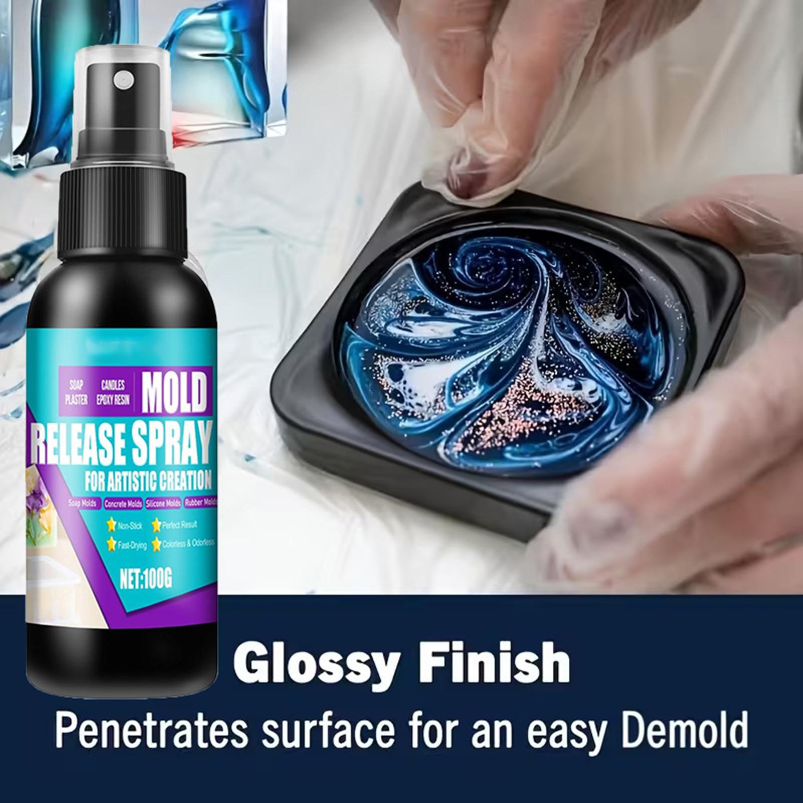 몰드 릴리스 스프레이 100g 레진 에폭시 양초 비누  - Resin Craft Supplies 리뷰 및 가격