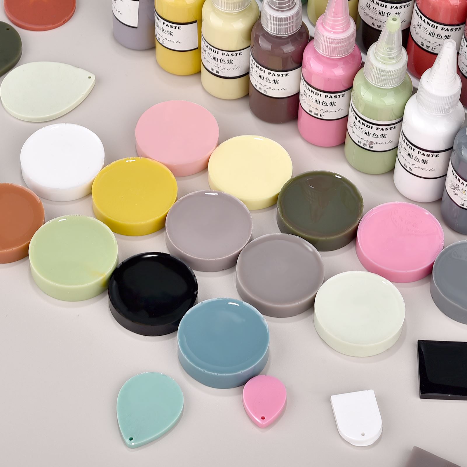 Morandi 색상 액체 수지 안료 에폭시 수지 UV  - Resin Pigment Set 리뷰 및 가격