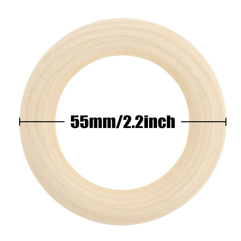 공예용 나무 링 20개, 55mm 2.2인치 천연 나무 - Wood Ring Blank 리뷰 및 가격