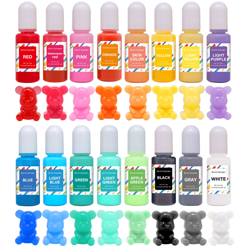 DIY 에폭시 레진 안료 키트 양초 비누 주조 착색제  - Resin Pigment Set 리뷰 및 가격