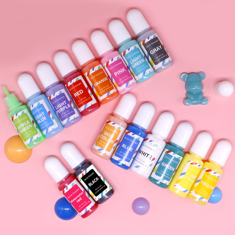 DIY 에폭시 레진 안료 키트 양초 비누 주조 착색제  - Resin Pigment Set 리뷰 및 가격