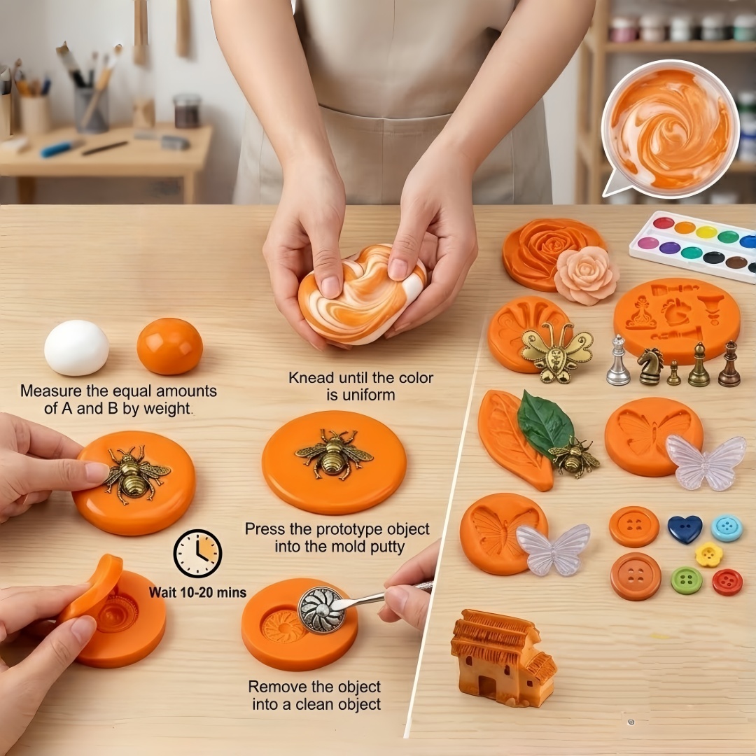 실리콘 퍼티 DIY 공예 세트 레진 아트 프로젝트 몰드 - Resin Craft Kit 리뷰 및 가격