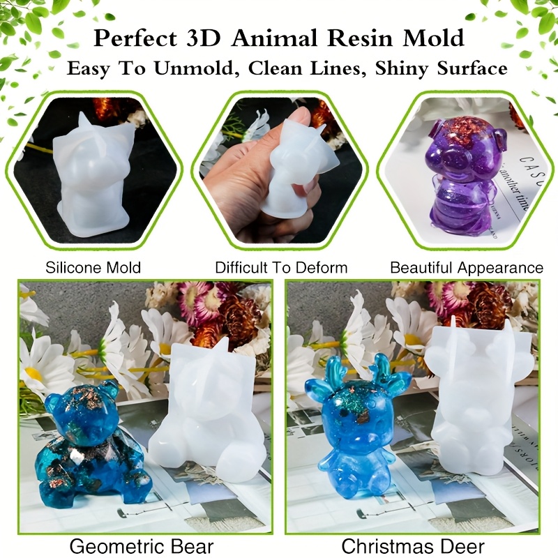 19개 레진 몰드 세트, 레진 제작, 데스크탑 장식품, - Resin Craft Kit 리뷰 및 가격