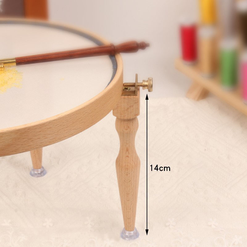 3/4Pcs 조절 휴대용 나무 자수 후프 스탠드 수제  - Wood Ring Blank 리뷰 및 가격