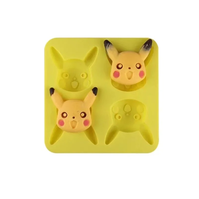 새로운 피카추 실리콘 초콜릿 몰드 페이스트리 빵 케이크 - Silicone Mold Tray 리뷰 및 가격