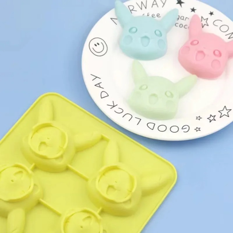새로운 피카추 실리콘 초콜릿 몰드 페이스트리 빵 케이크 - Silicone Mold Tray 리뷰 및 가격