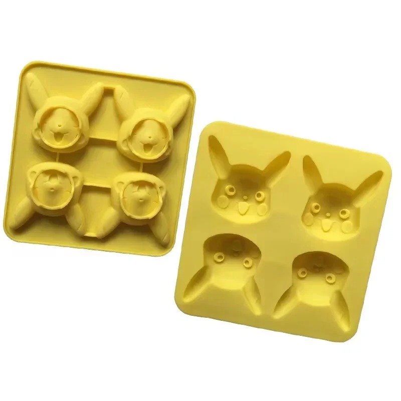 새로운 피카추 실리콘 초콜릿 몰드 페이스트리 빵 케이크 - Silicone Mold Tray 리뷰 및 가격