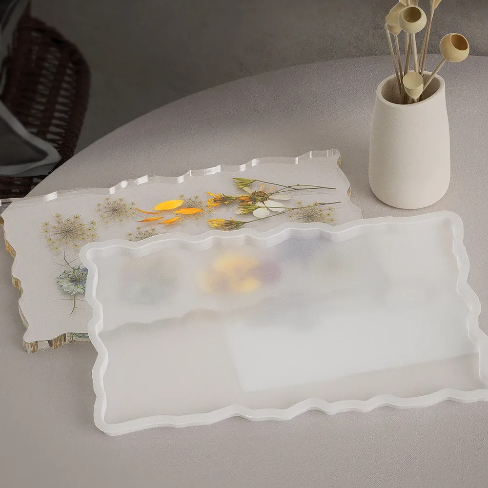트레이 에폭시 레진 실리콘 몰드 DIY 대형 직사각형  - Silicone Mold Tray 리뷰 및 가격