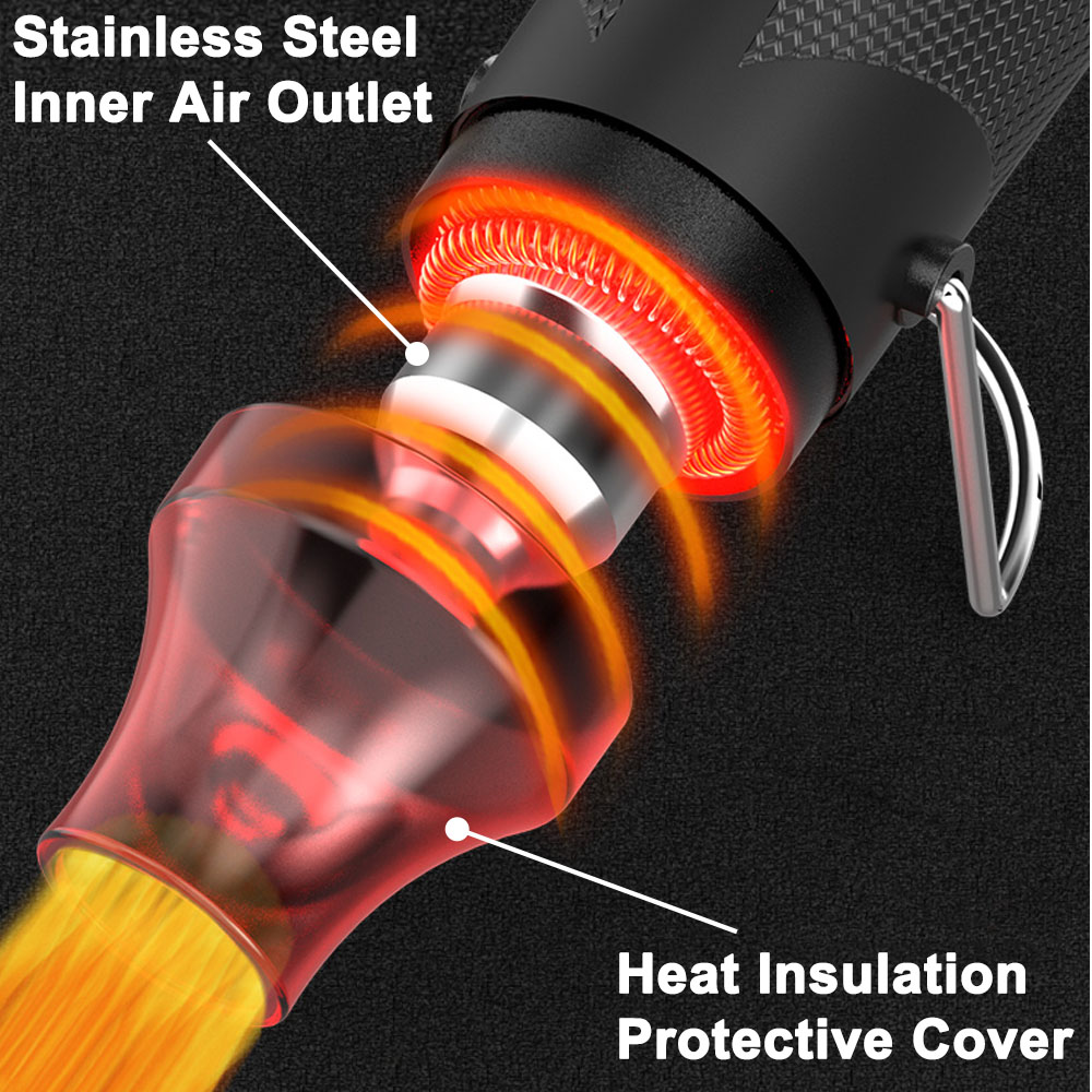 300W 뜨거운 공기 열 총 전력 온도 송풍기 DIY  - Heat Gun Small 리뷰 및 가격