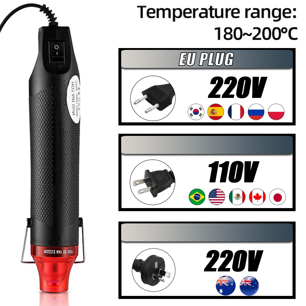 300W 뜨거운 공기 총 휴대용 미니 히터 DIY 공예 - Heat Gun Small 리뷰 및 가격